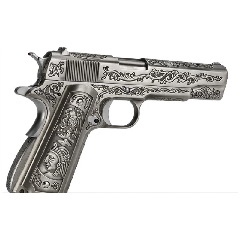 1911 ETCHED GBB - SILVER - WE - immagine 2