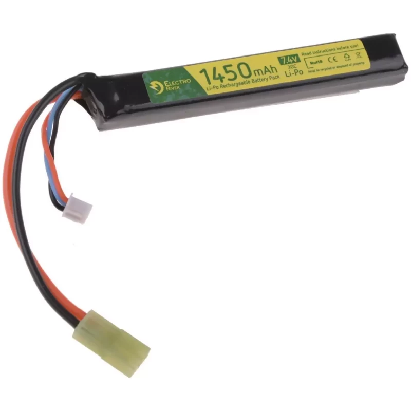 BATTERIA LIPO 7,4V 1450mAh 30C - ELECTRO RIVER