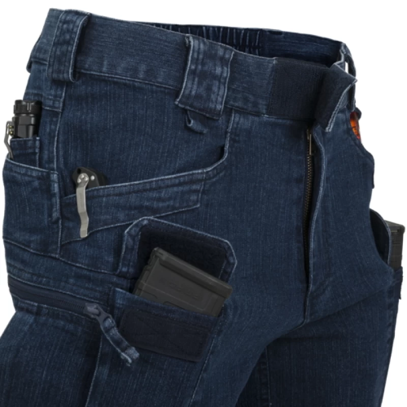 UTS URBAN TACTICAL SHORTS 8.5"- DENIM STRETCH - HELIKON TEX - immagine 7