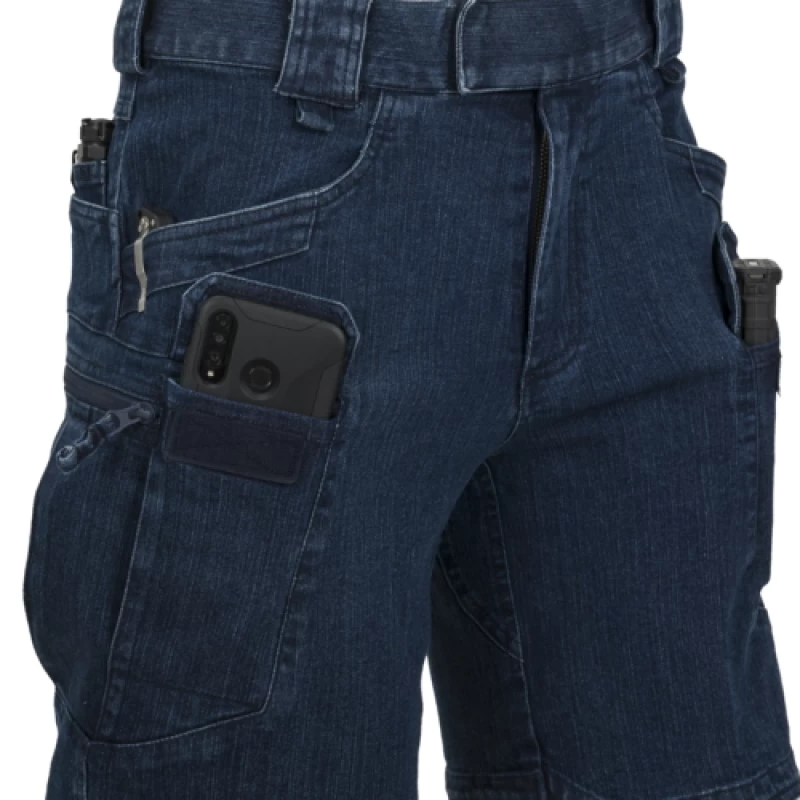 UTS URBAN TACTICAL SHORTS 8.5"- DENIM STRETCH - HELIKON TEX - immagine 10