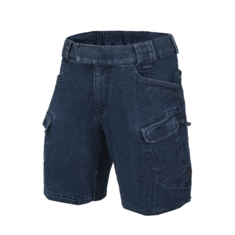 UTS URBAN TACTICAL SHORTS 8.5- DENIM STRETCH - HELIKON TEX