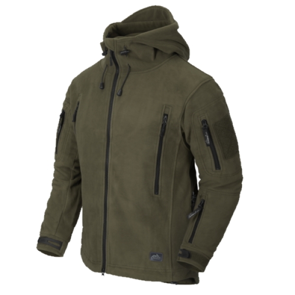 PATRIOT JACKET DOUBLE FLEECE - OLIVE GREEN - HELIKON TEX