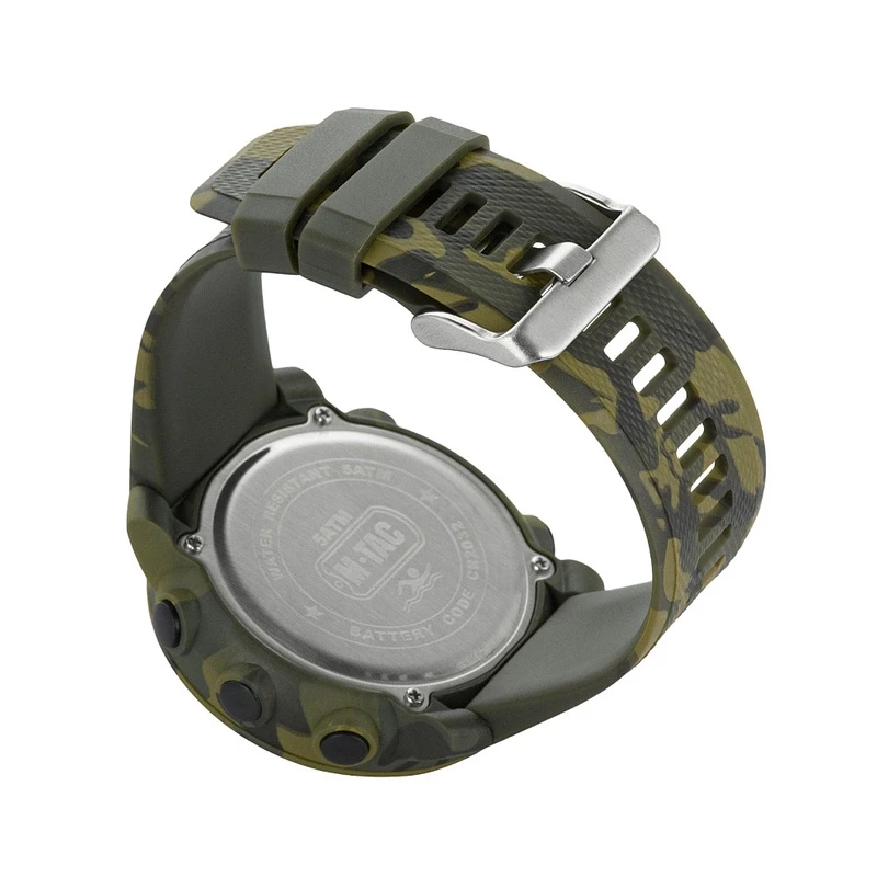 OROLOGIO TATTICO CON BUSSOLA 2095 - DARK CAMO - M-TAC - immagine 3