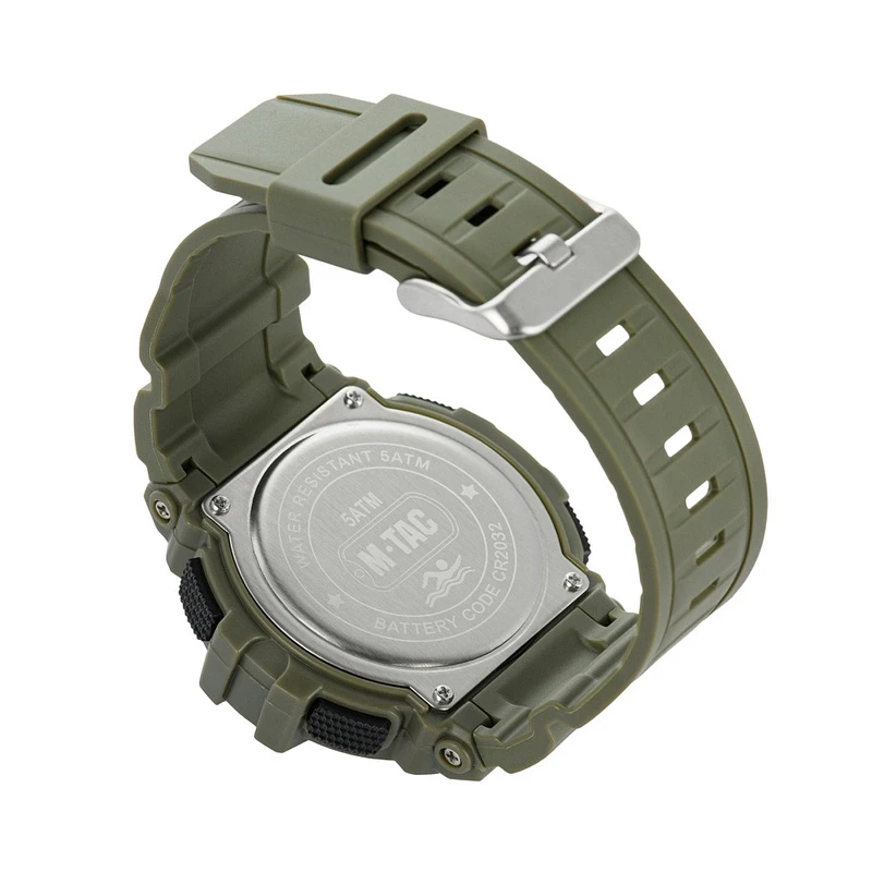 OROLOGIO TATTICO CON BUSSOLA 2095 - OD GREEN - M-TAC - immagine 3