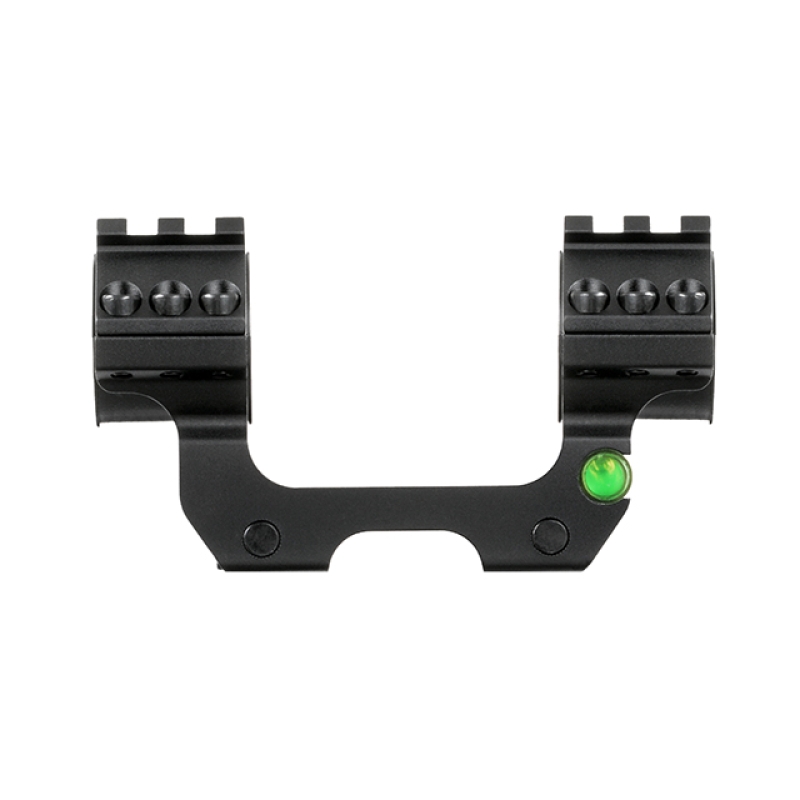 ATTACCO PORTA OTTICA 25/30MM CON LIVELLA - PJ AIRSOFT - immagine 3