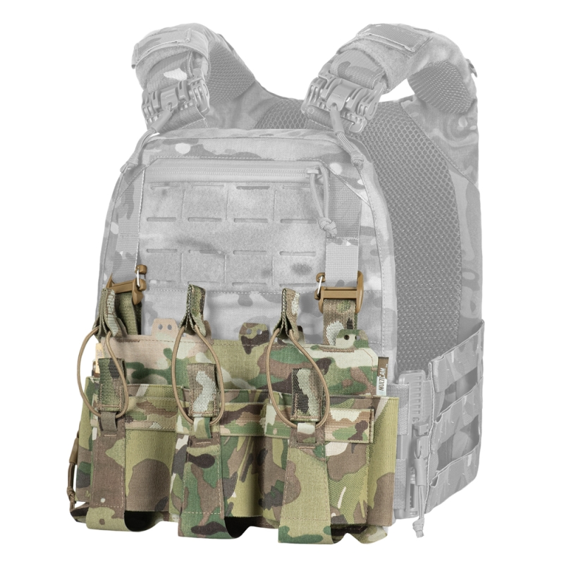 PANNELLO FRONTALE PER PLATE CARRIER CUITASS QRS TRIPLO - MULTICAM - M-TAC - immagine 6