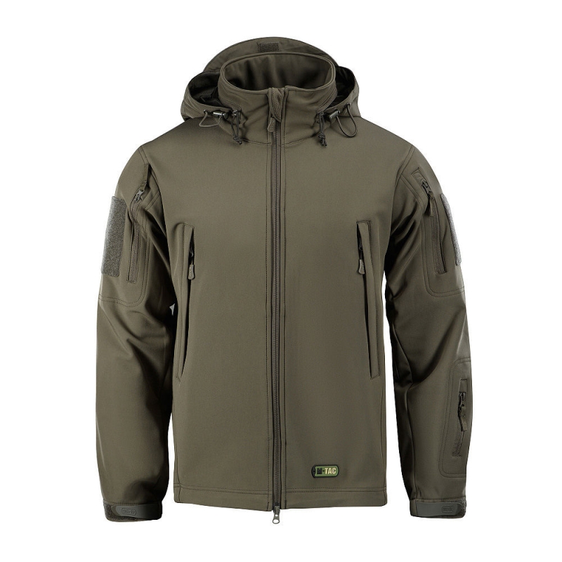 SOFT SHELL JACKET - OD GREEN - M-TAC - immagine 2