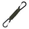 MOSCHETTONE DOPPIO CON PARACORD - OD GREEN - 101 INC