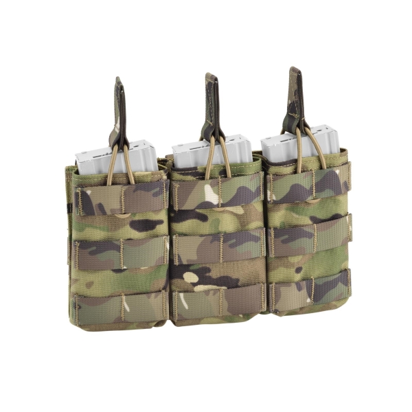 PORTA CARICATORE 5.56 TRIPLA - MULTICAM - DEFCON 5