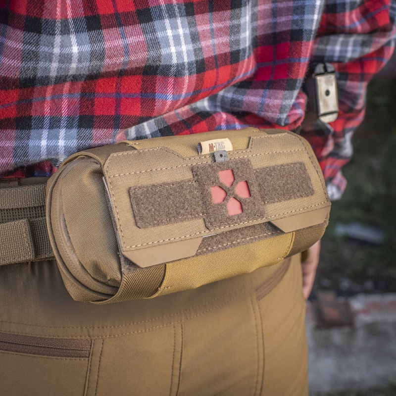 MEDICAL POUCH ELITE HORIZONTAL - COYOTE - M-TAC - immagine 9